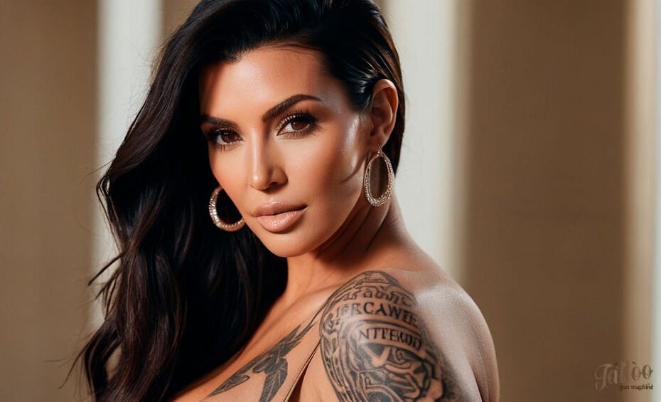 Kim Kardashian Have Tattoos