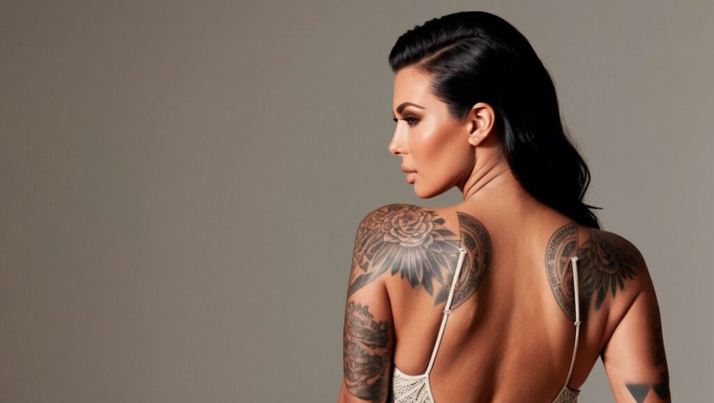 Does Kim Kardashian have any tattoos