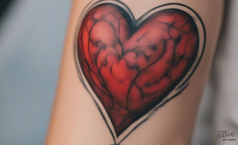 Heart Tattoos the Expressive Love