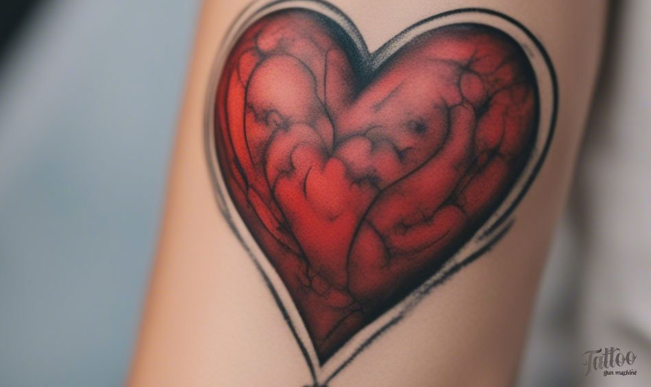 Heart Tattoos the Expressive Love