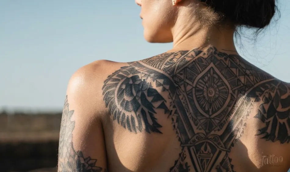 Shoulder Blade Tattoos for Females