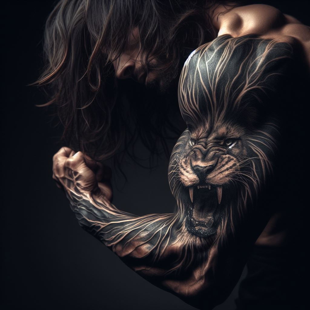The Symbolic Power of Lion Tattoos