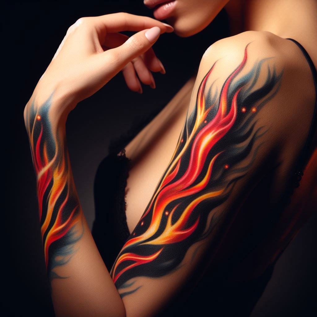the significance behind flame tattoos