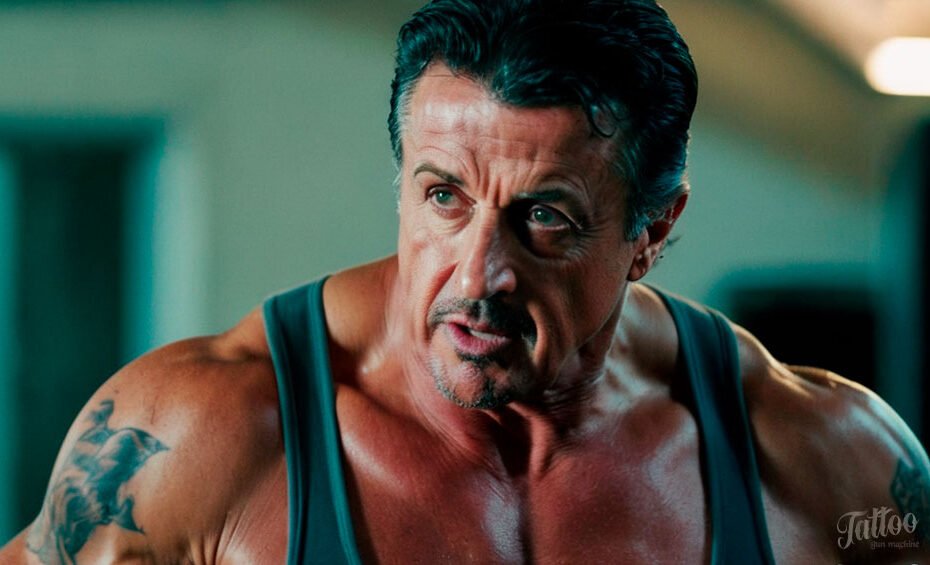 Sylvester Stallone have tattoos