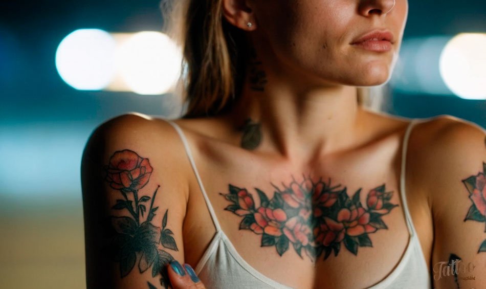 Breast tattoos