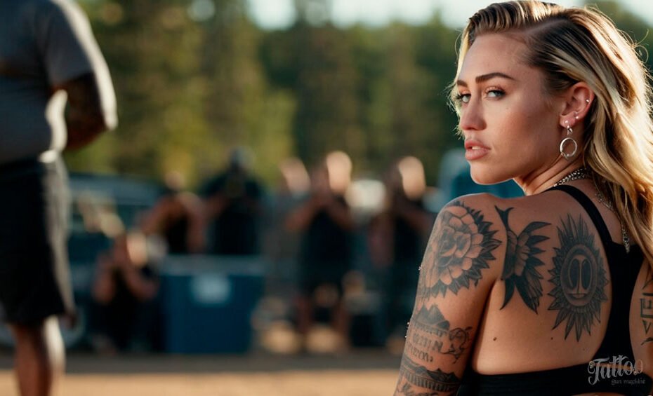 Miley Cyrus' Tattoos